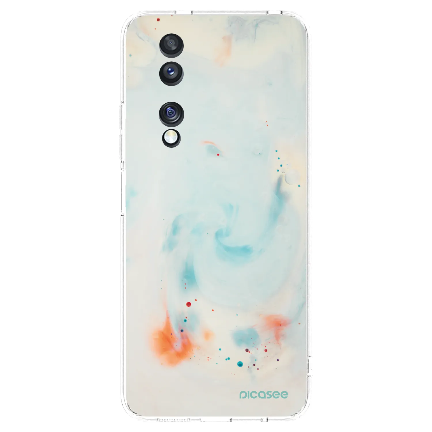 Picasee silikonska prozirna maskica za Honor 70 - Splash
