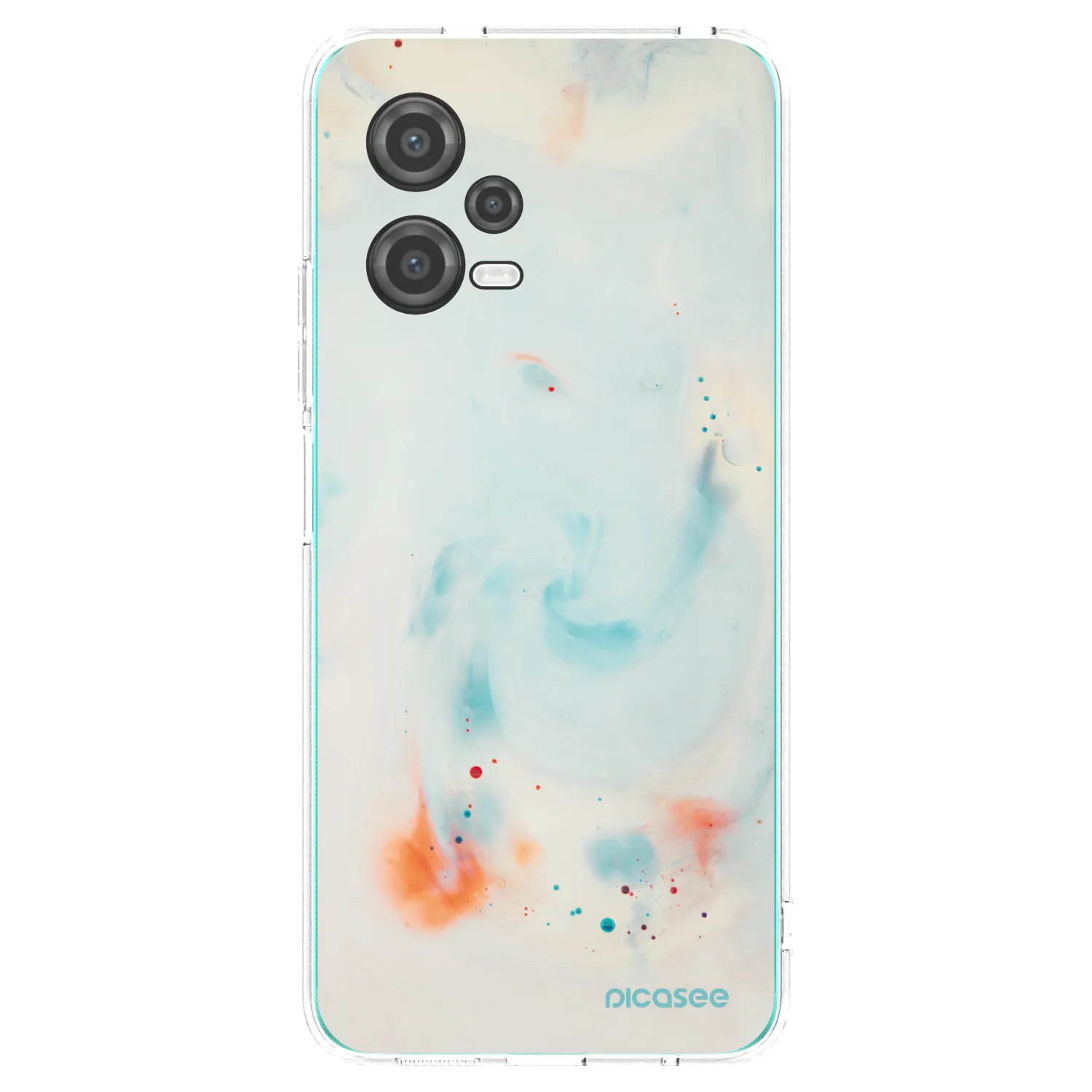 Picasee silikonska prozirna maskica za Xiaomi Poco X5 - Splash