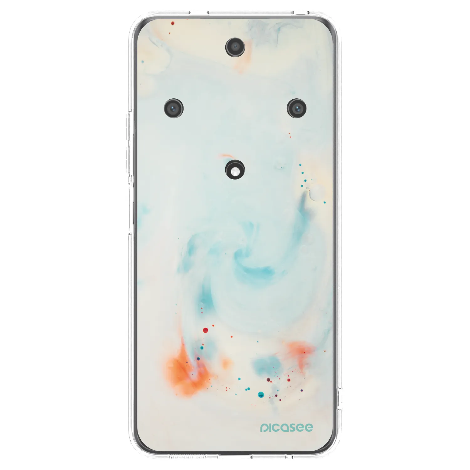 Picasee silikonska prozirna maskica za Honor Magic5 Lite 5G - Splash