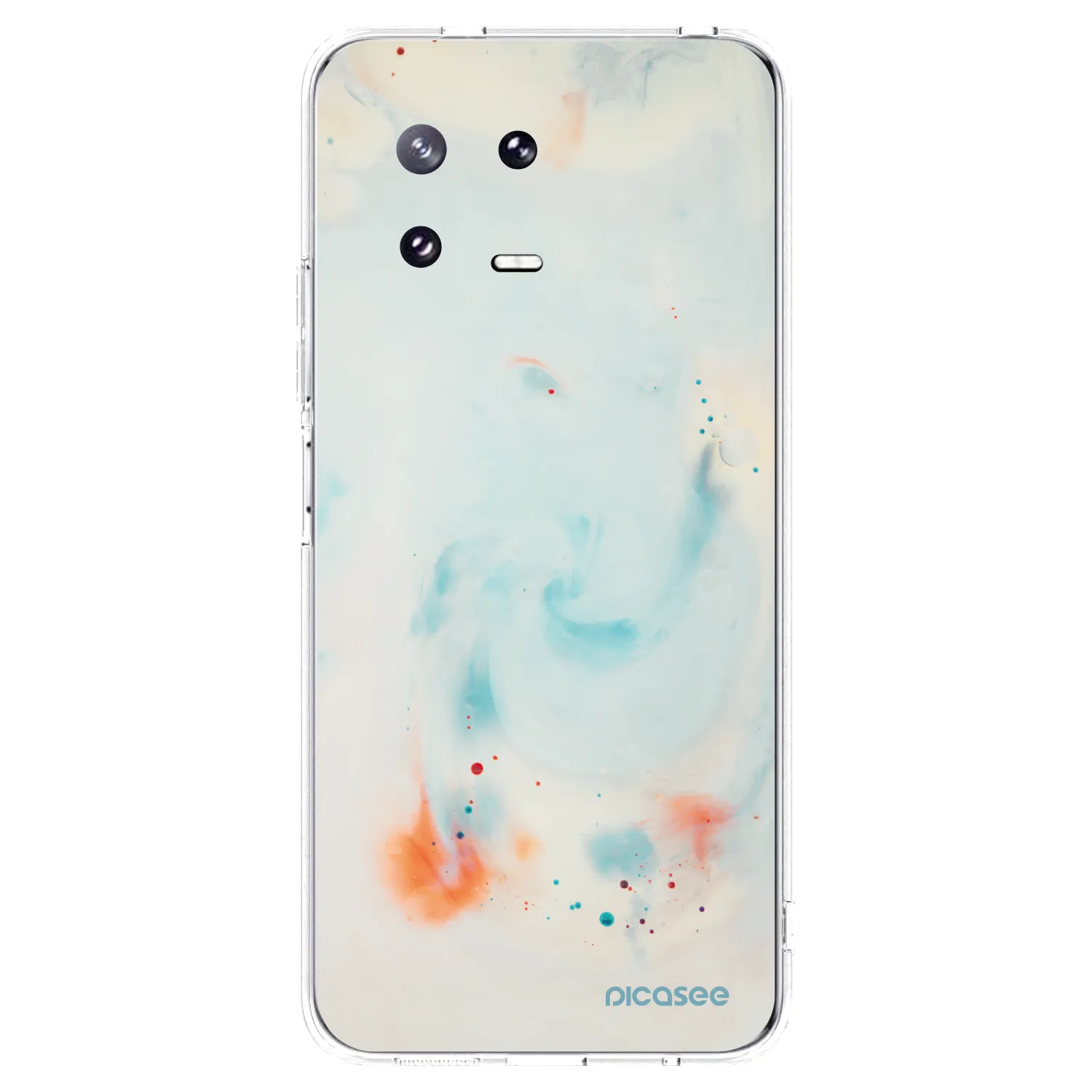 Picasee silikonska prozirna maskica za Xiaomi 13 Pro - Splash