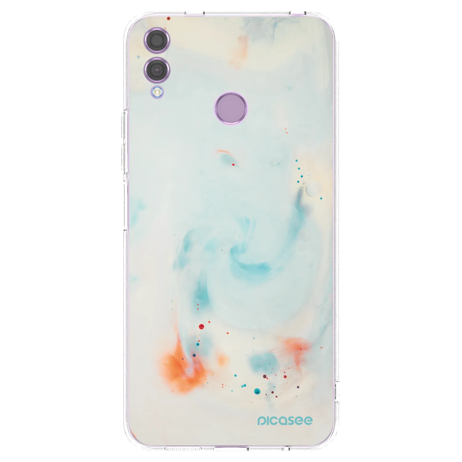 Picasee silikonska prozirna maskica za Honor 8X - Splash