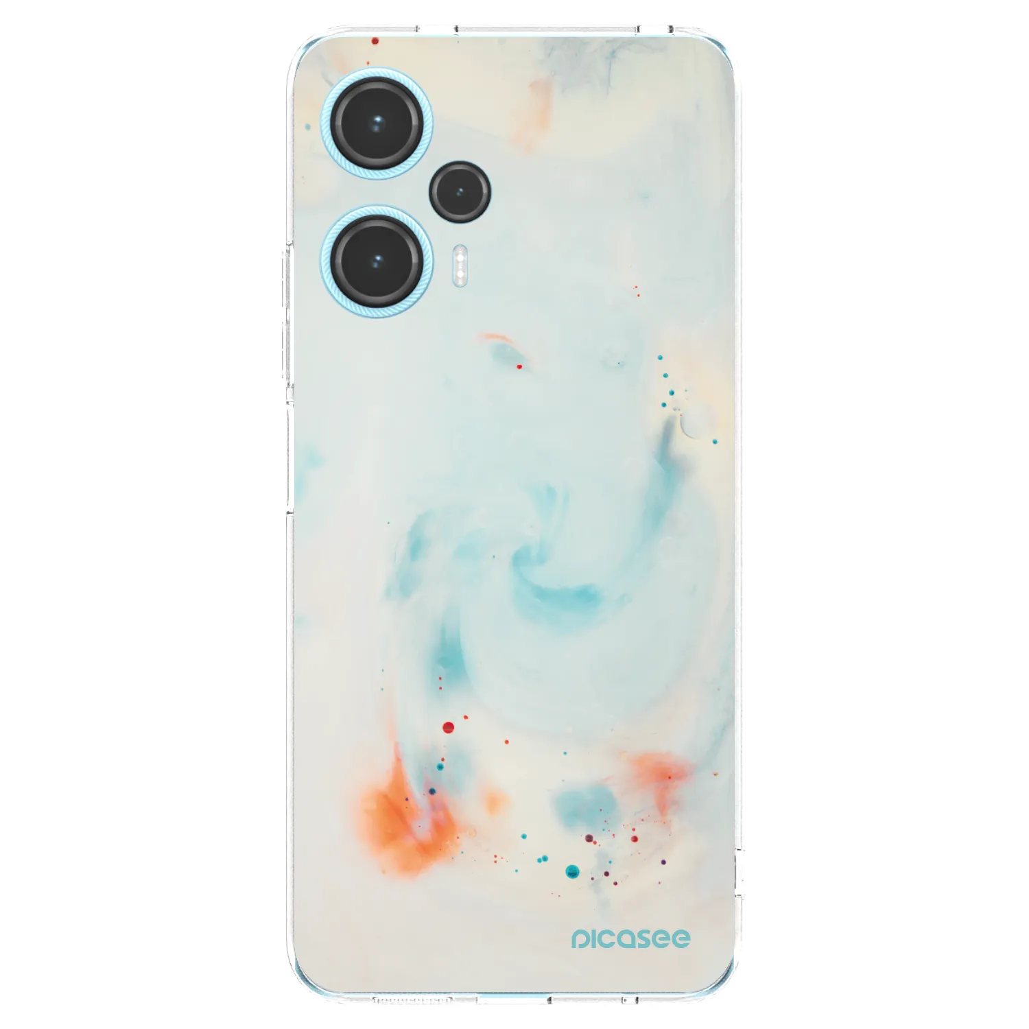 Picasee silikonska prozirna maskica za Xiaomi Poco F5 - Splash