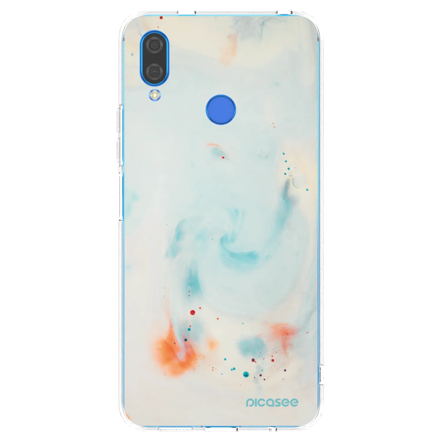 Picasee silikonska prozirna maskica za Huawei Nova 3 - Splash