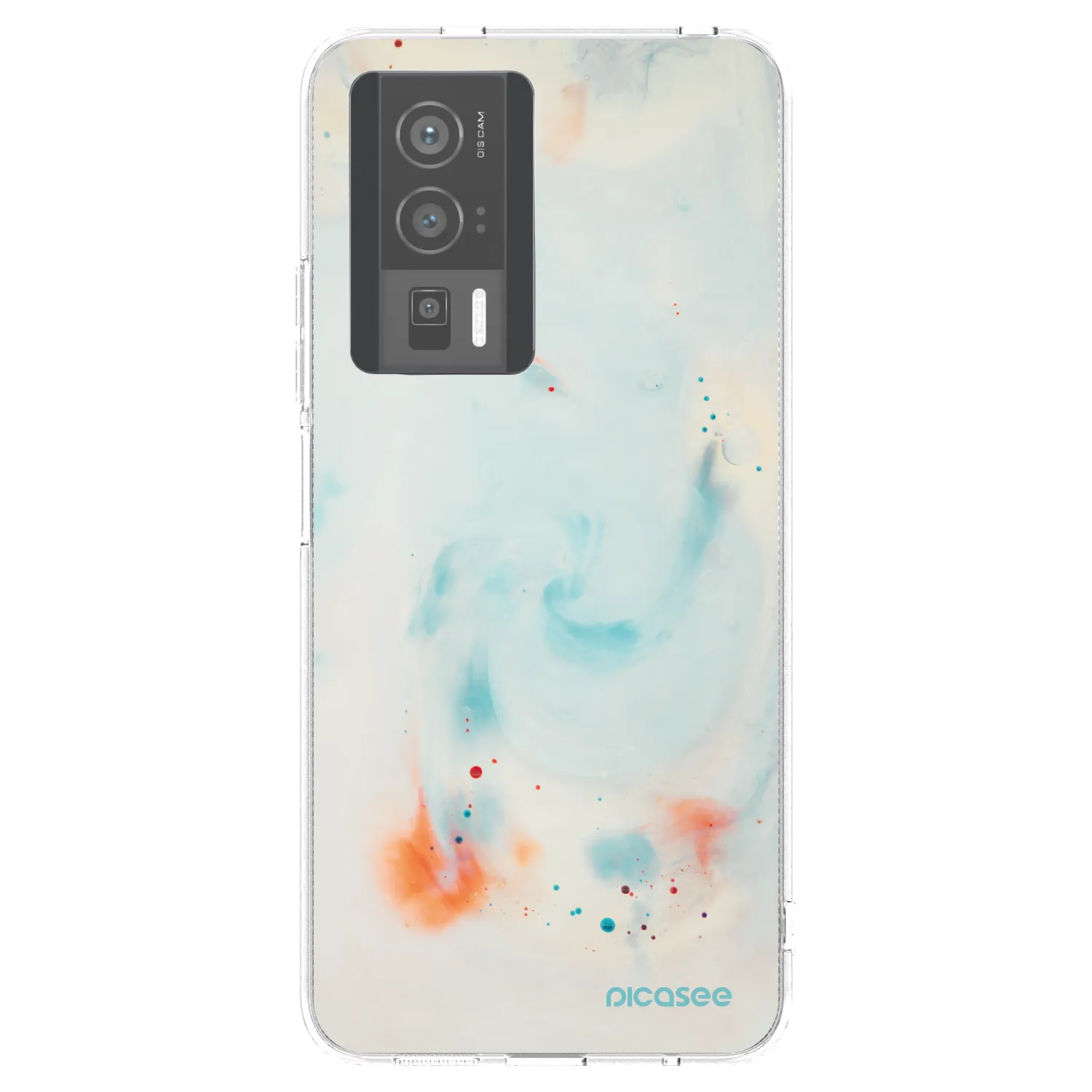 Picasee silikonska prozirna maskica za Xiaomi Poco F5 Pro 5G - Splash