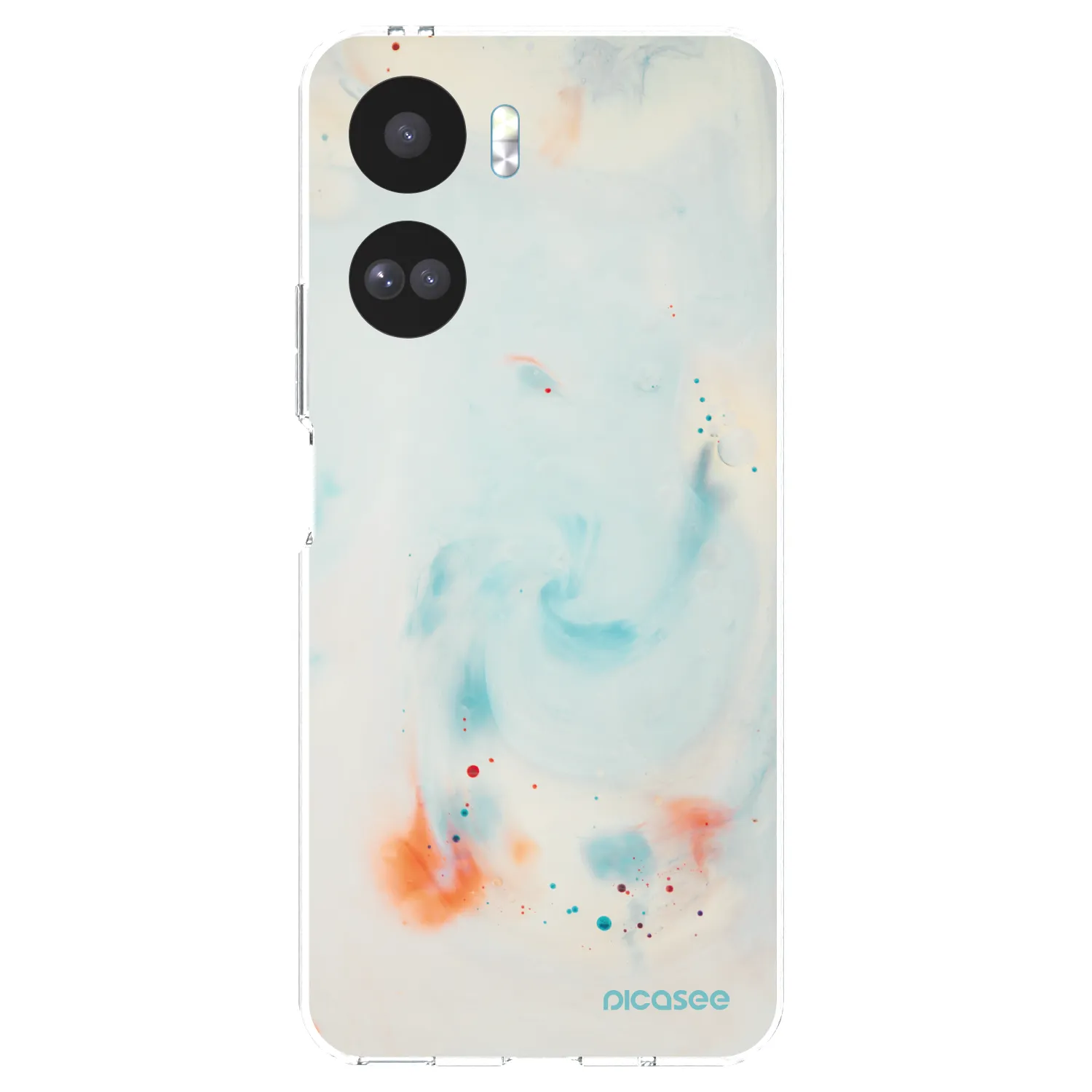 Picasee silikonska prozirna maskica za Honor 90 Lite 5G - Splash