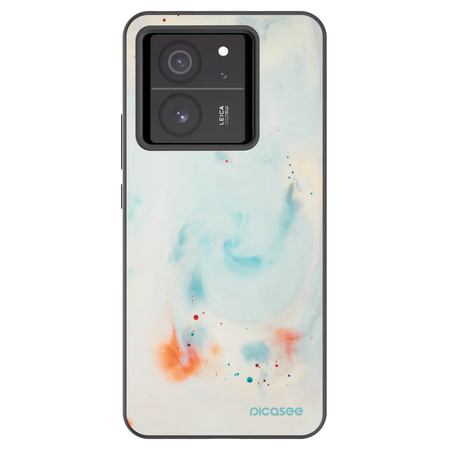 Picasee crna silikonska maskica za Xiaomi 13T - Splash