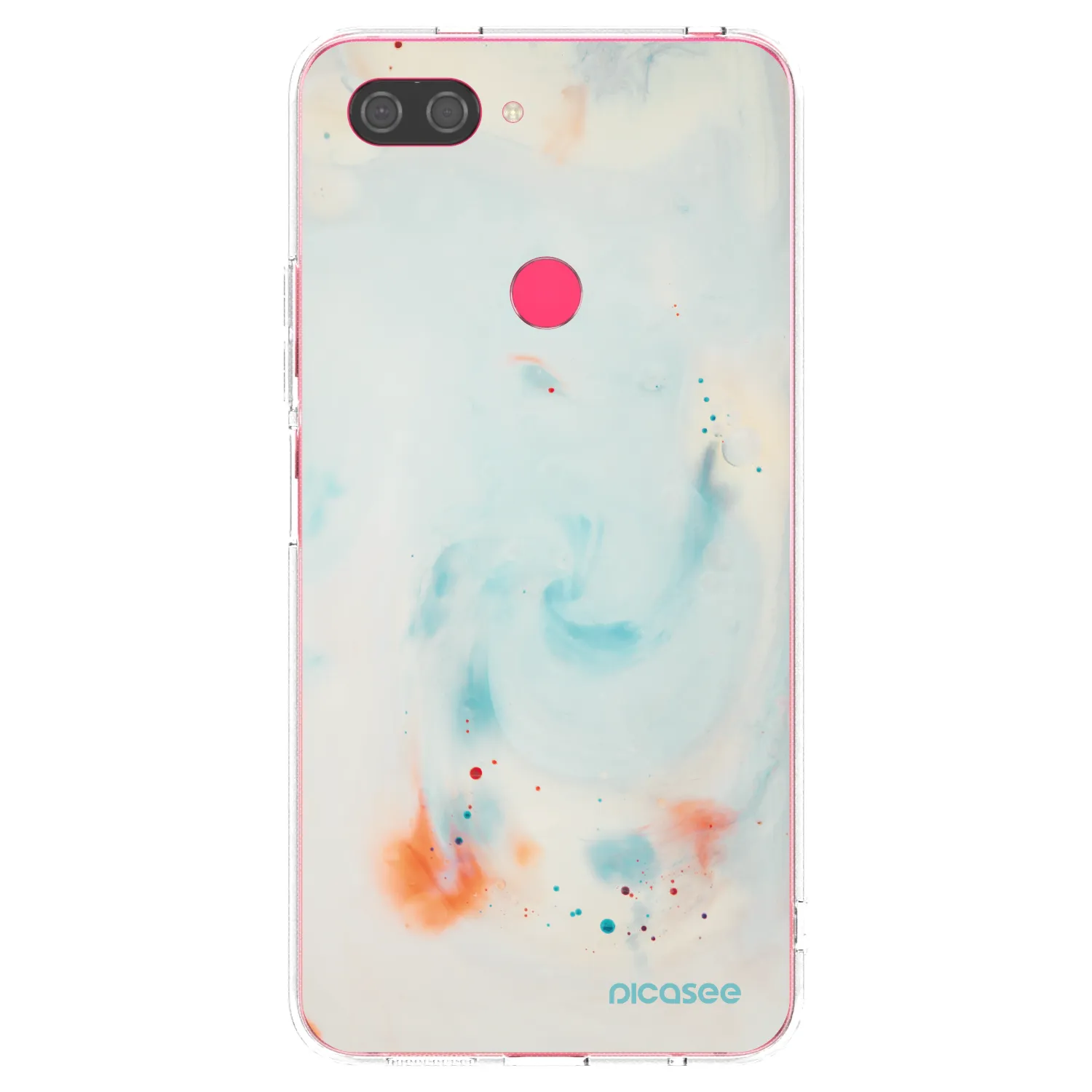 Picasee silikonska prozirna maskica za Xiaomi Mi 8 Lite - Splash