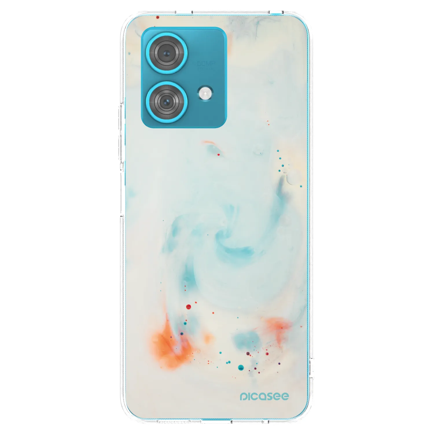Picasee silikonska prozirna maskica za Motorola Edge 40 Neo - Splash