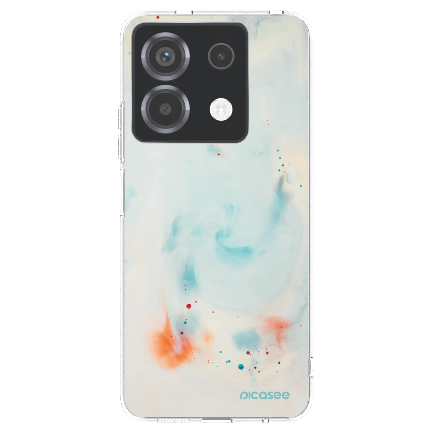 Picasee silikonska prozirna maskica za Xiaomi Poco X6 - Splash