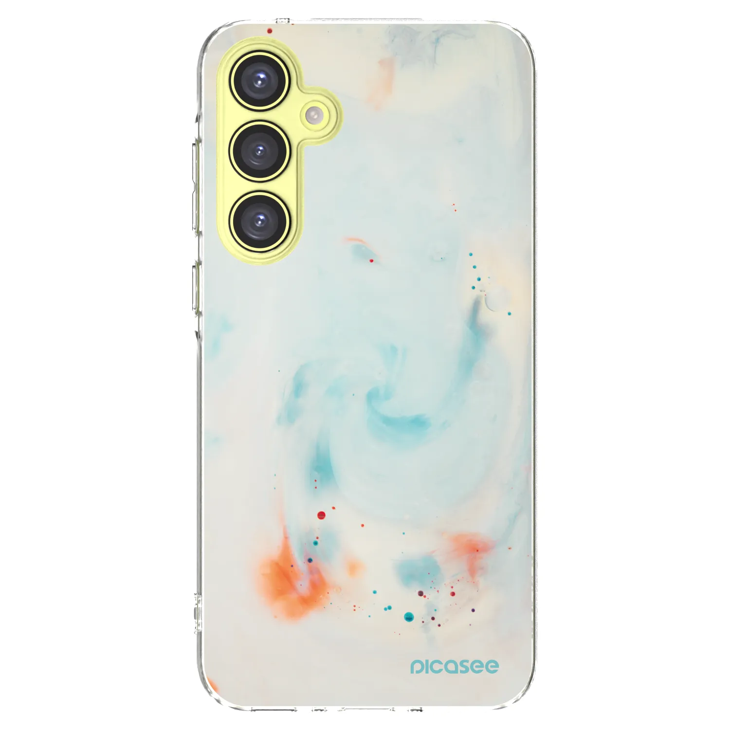 Picasee silikonska prozirna maskica za Samsung Galaxy A35 5G A356B - Splash