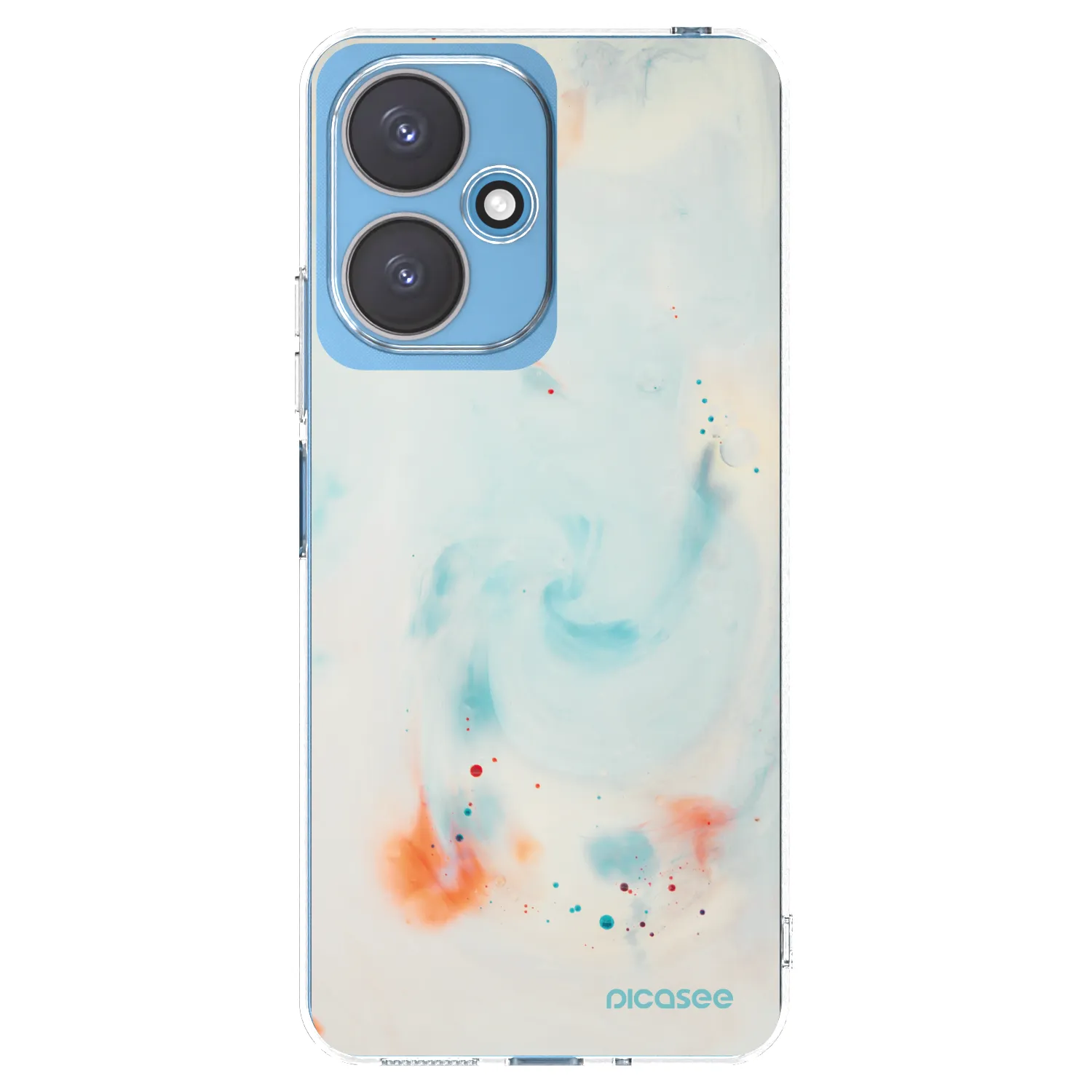 Picasee silikonska prozirna maskica za Xiaomi Redmi 13C 5G - Splash