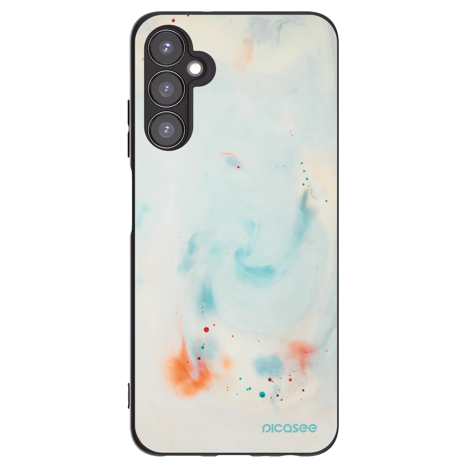 Picasee crna silikonska maskica za Samsung Galaxy A05s A057G - Splash