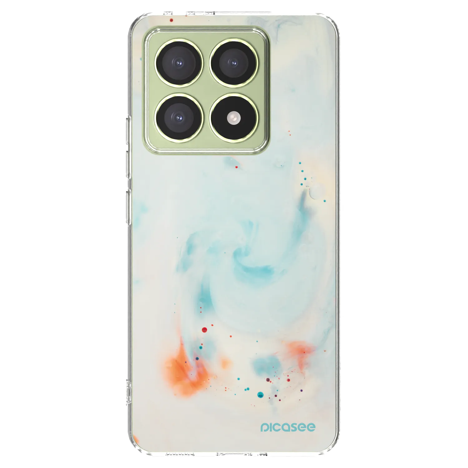 Picasee silikonska prozirna maskica za Xiaomi 14T - Splash