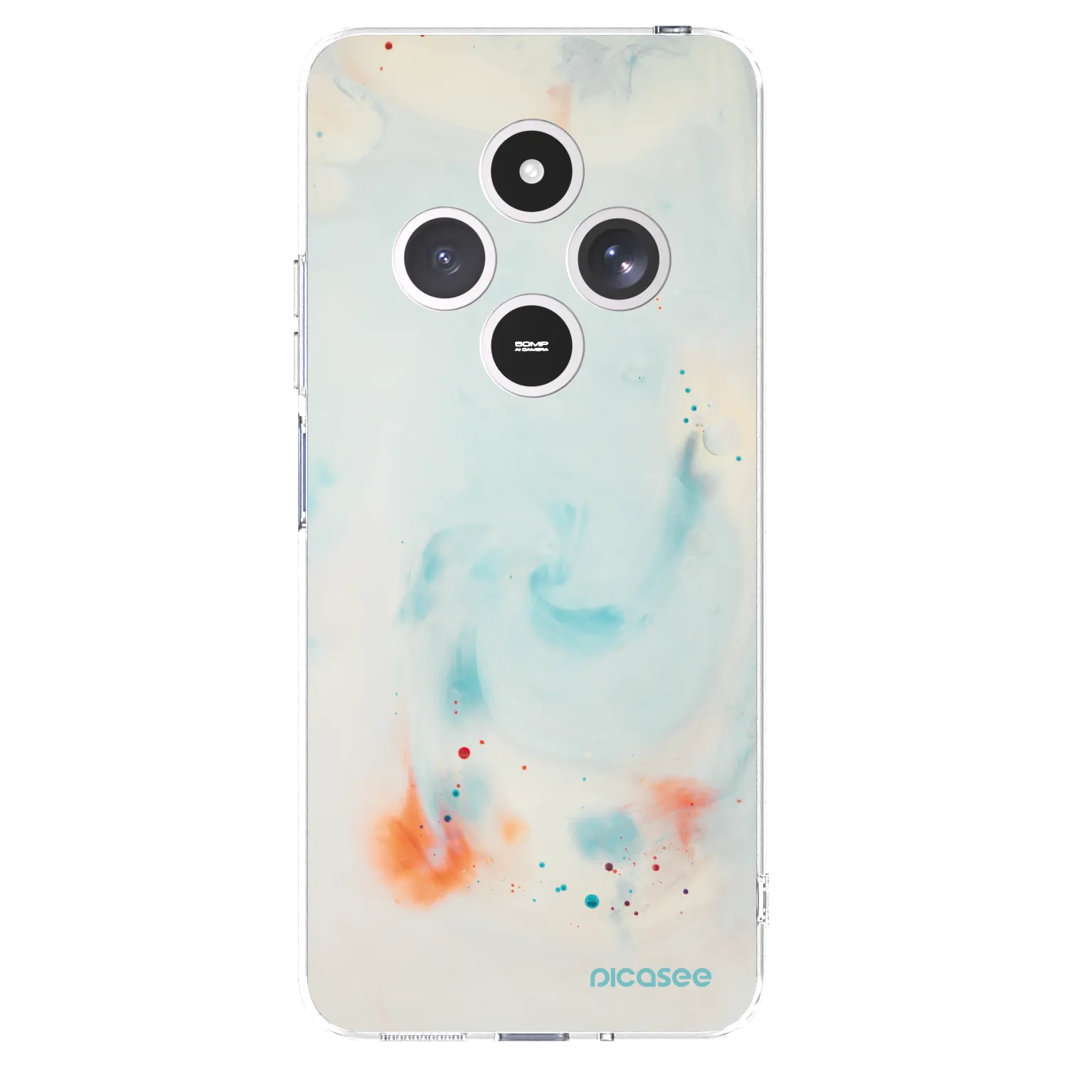 Picasee silikonska prozirna maskica za Xiaomi Redmi 14C - Splash