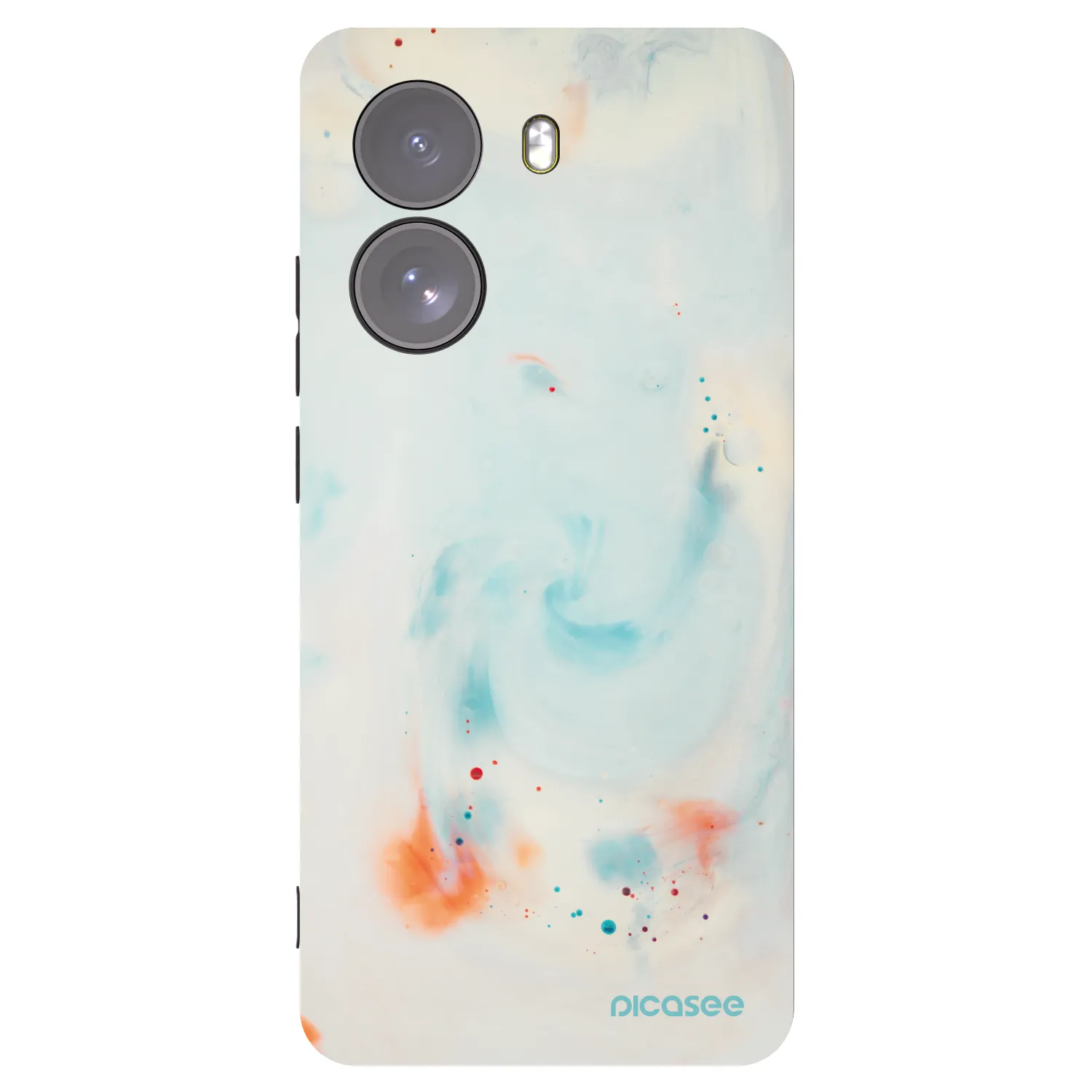 Picasee crna silikonska maskica za Xiaomi Poco X7 - Splash