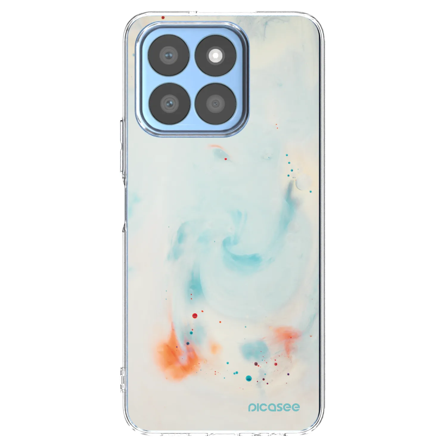 Picasee silikonska prozirna maskica za Honor X8c - Splash