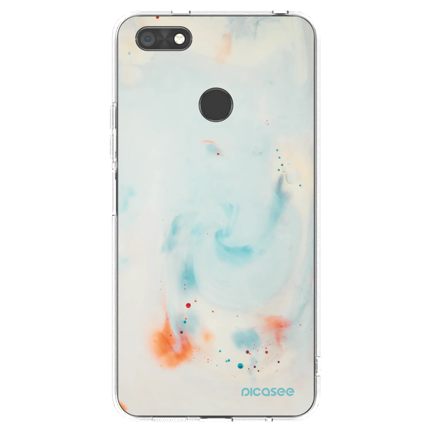 Picasee silikonska prozirna maskica za Huawei P9 Lite Mini - Splash