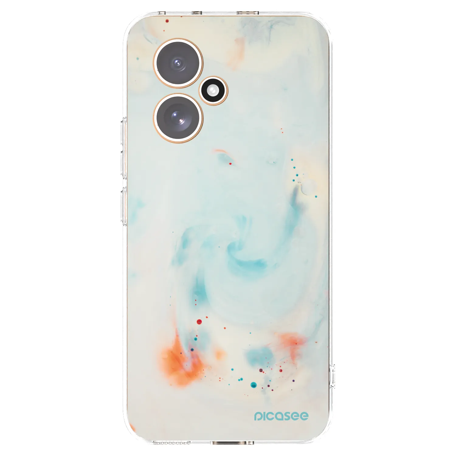 Picasee silikonska prozirna maskica za Honor 400 5G - Splash