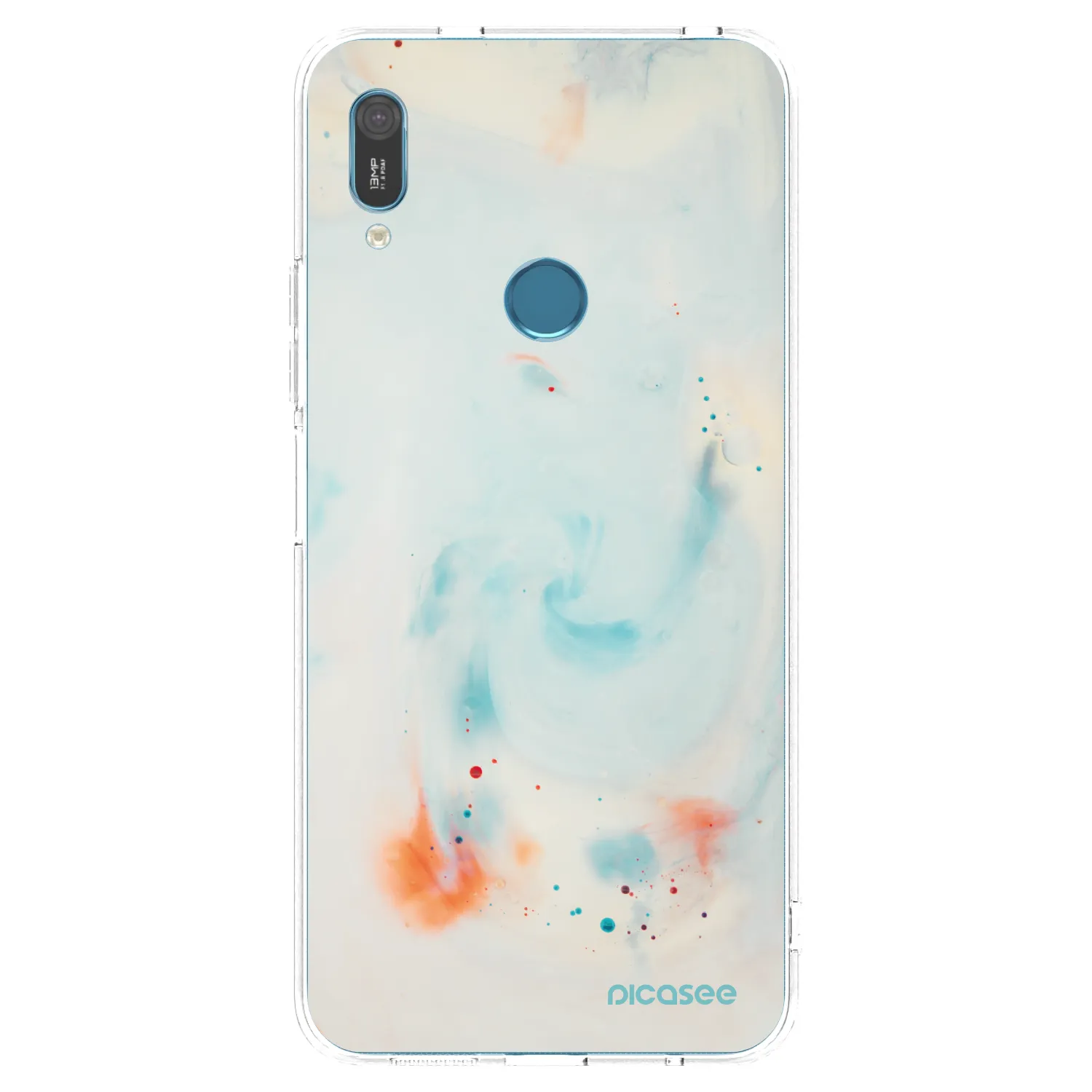 Picasee silikonska prozirna maskica za Huawei Y6 2019 - Splash