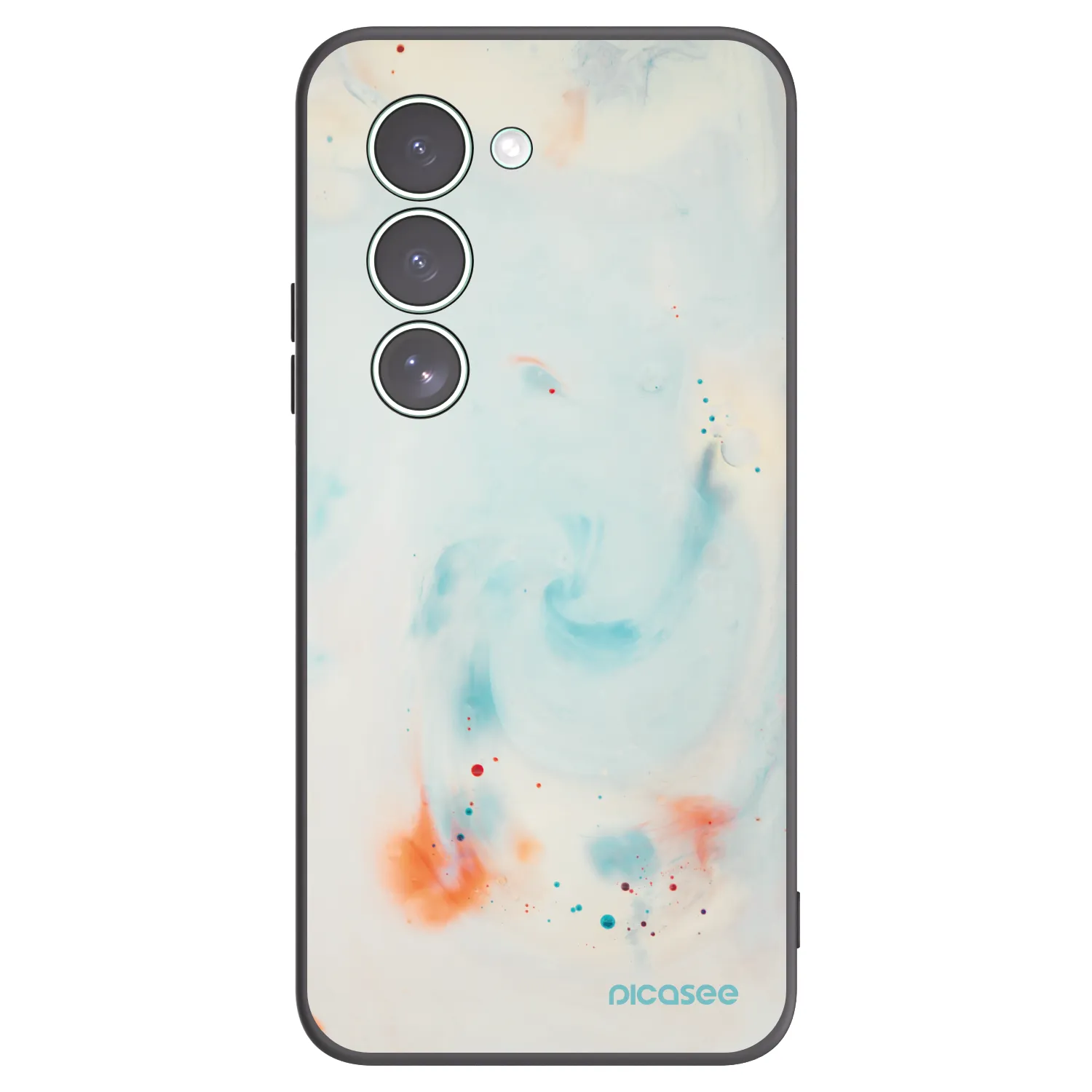 Picasee crna silikonska maskica za Xiaomi Redmi 15 5G - Splash