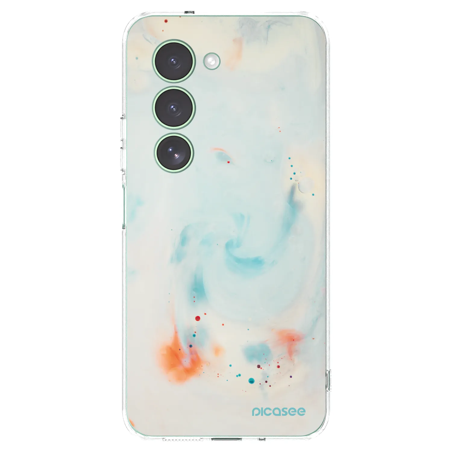 Picasee silikonska prozirna maskica za Xiaomi Redmi 15 5G - Splash