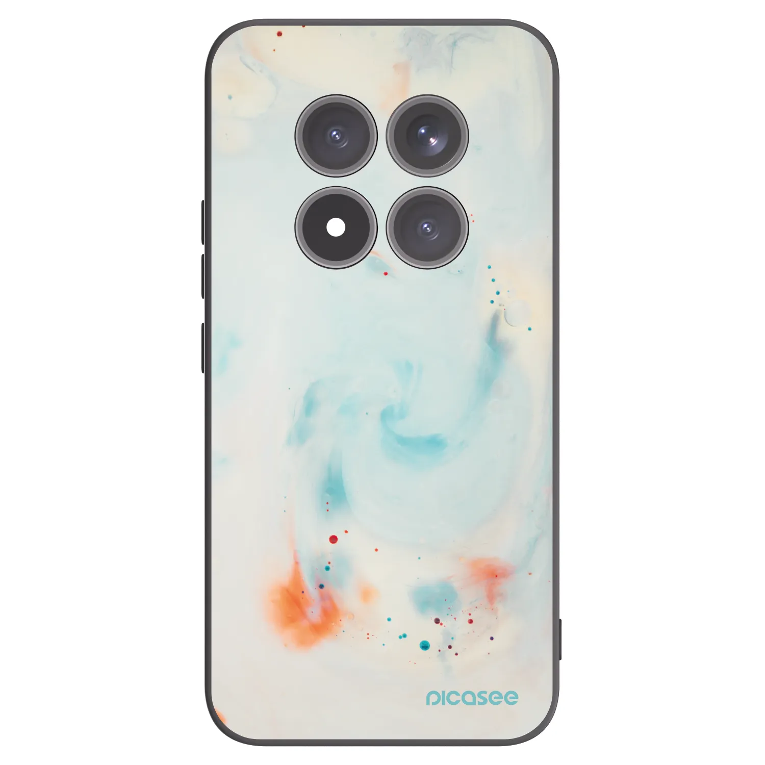 Picasee crna silikonska maskica za Xiaomi Redmi Note 15 Pro+ - Splash