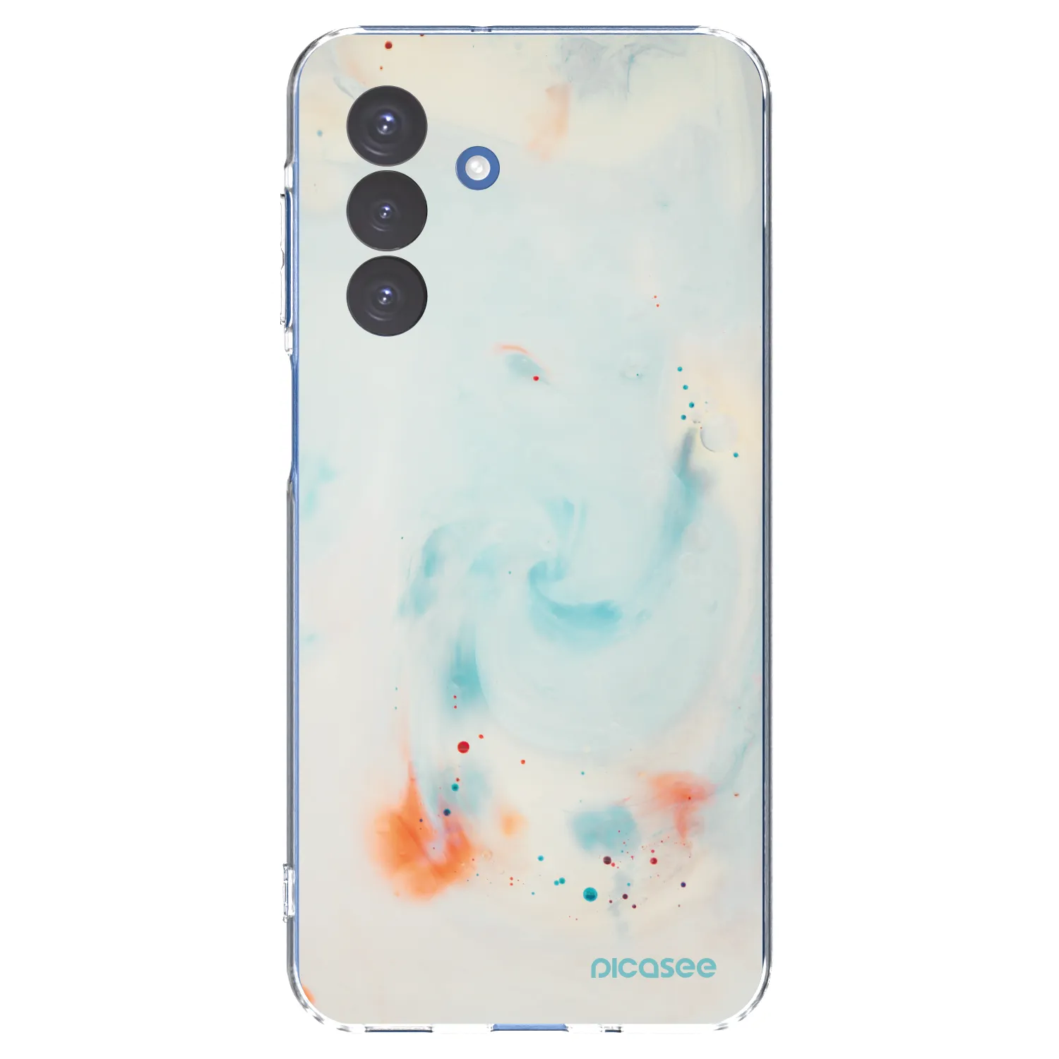Picasee silikonska prozirna maskica za Samsung Galaxy A17 5G - Splash