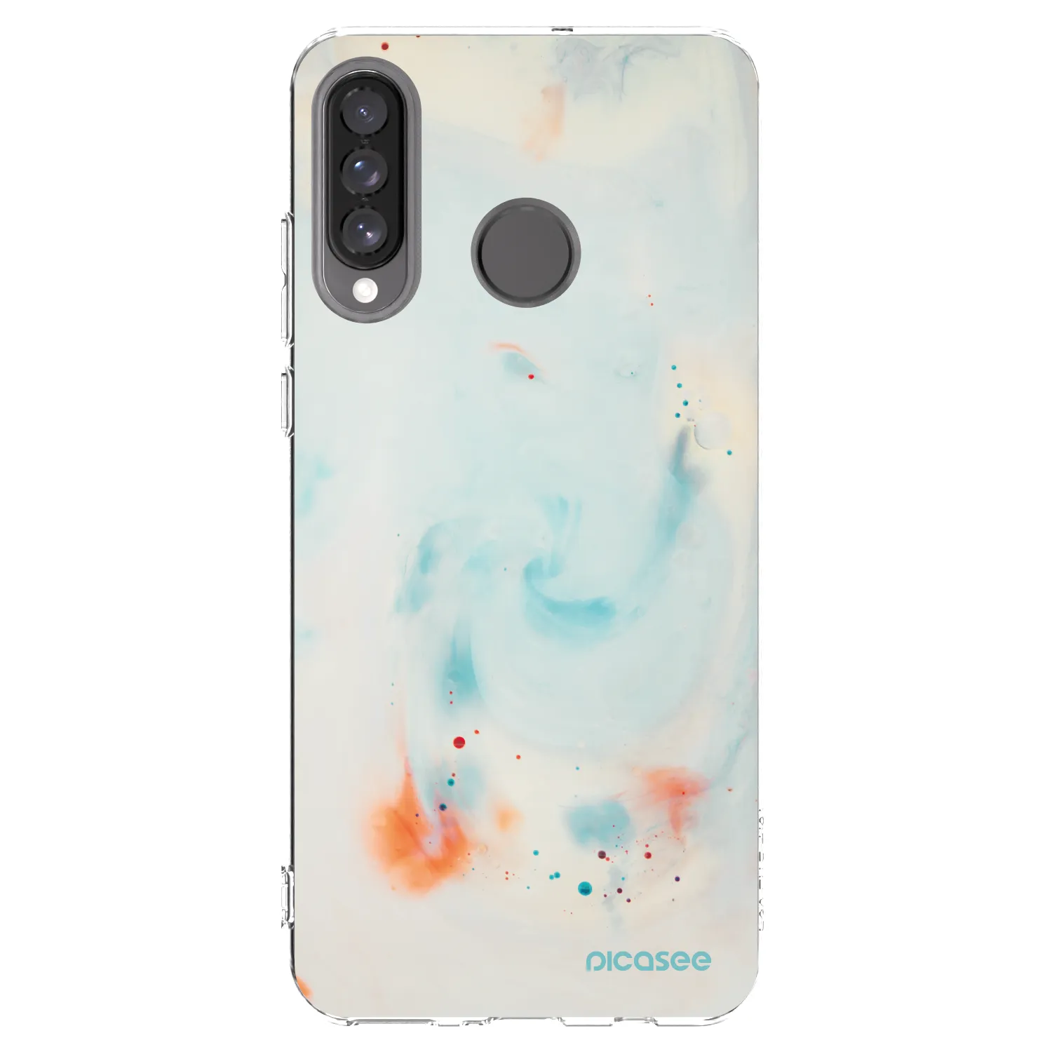 Picasee silikonska prozirna maskica za Huawei P30 Lite - Splash