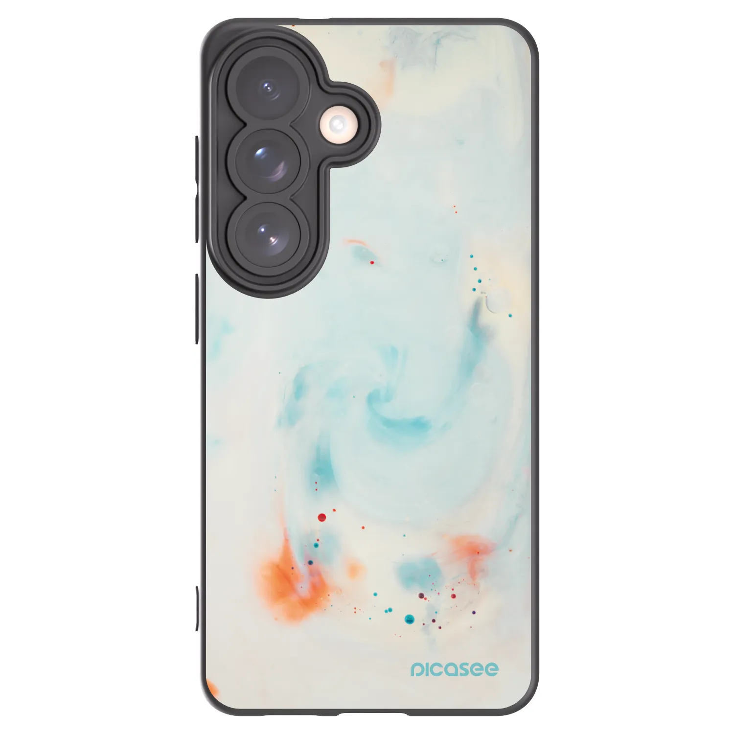 Picasee crna silikonska maskica za Samsung Galaxy S26 - Splash