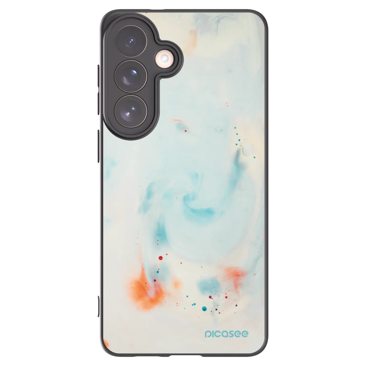 Picasee crna silikonska maskica za Samsung Galaxy S26+ - Splash