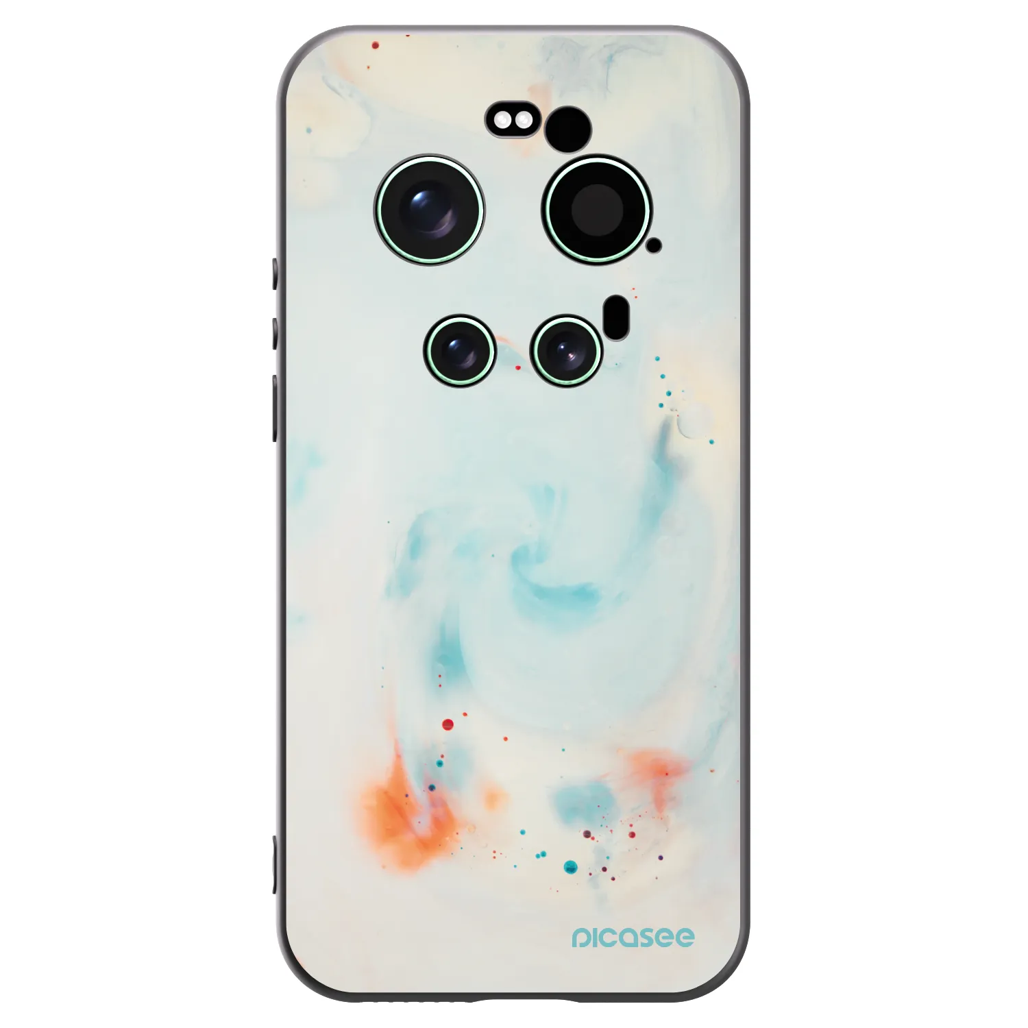 Picasee crna silikonska maskica za Xiaomi 17 Ultra - Splash