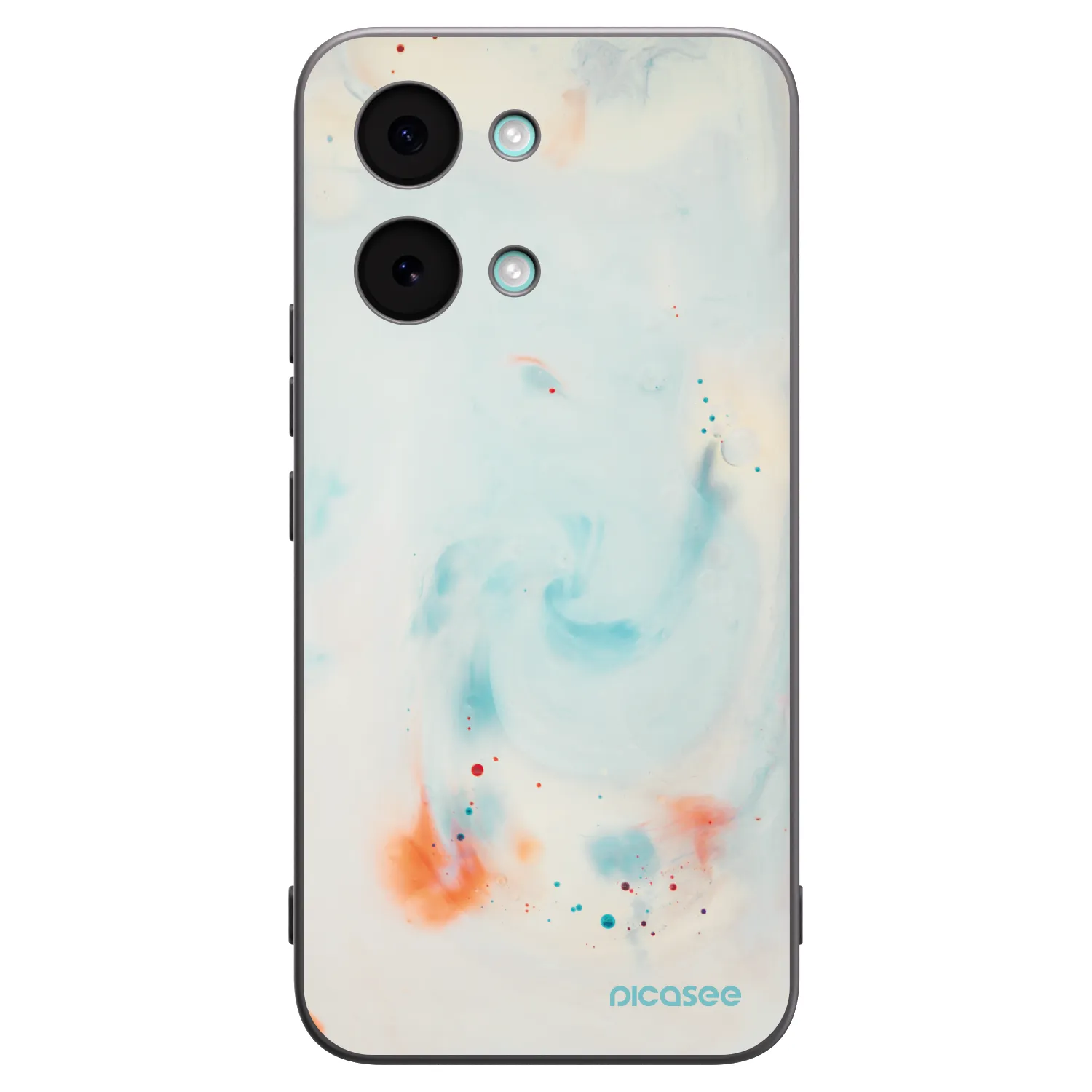 Picasee crna silikonska maskica za Xiaomi Poco X8 Pro Max - Splash
