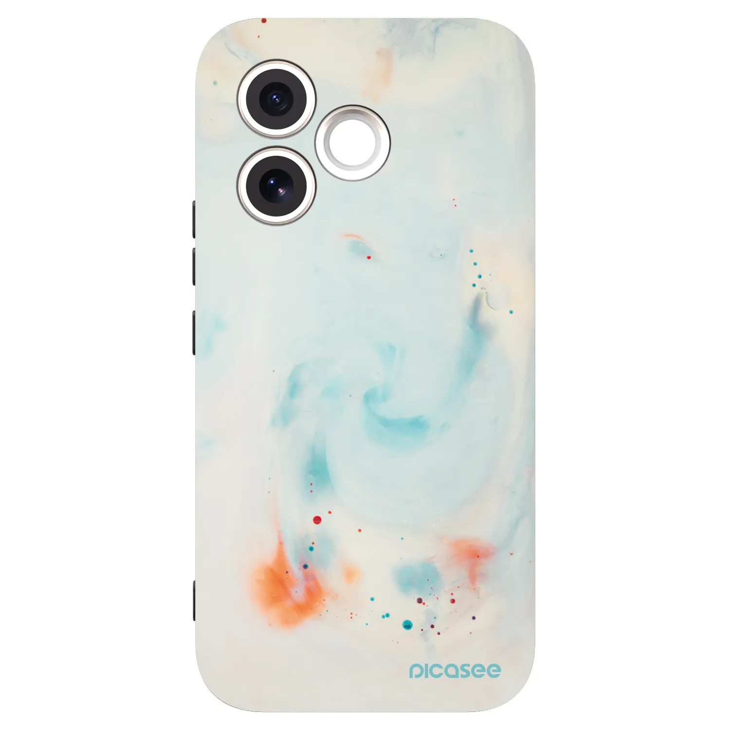 Picasee crna silikonska maskica za Honor 600 Lite - Splash