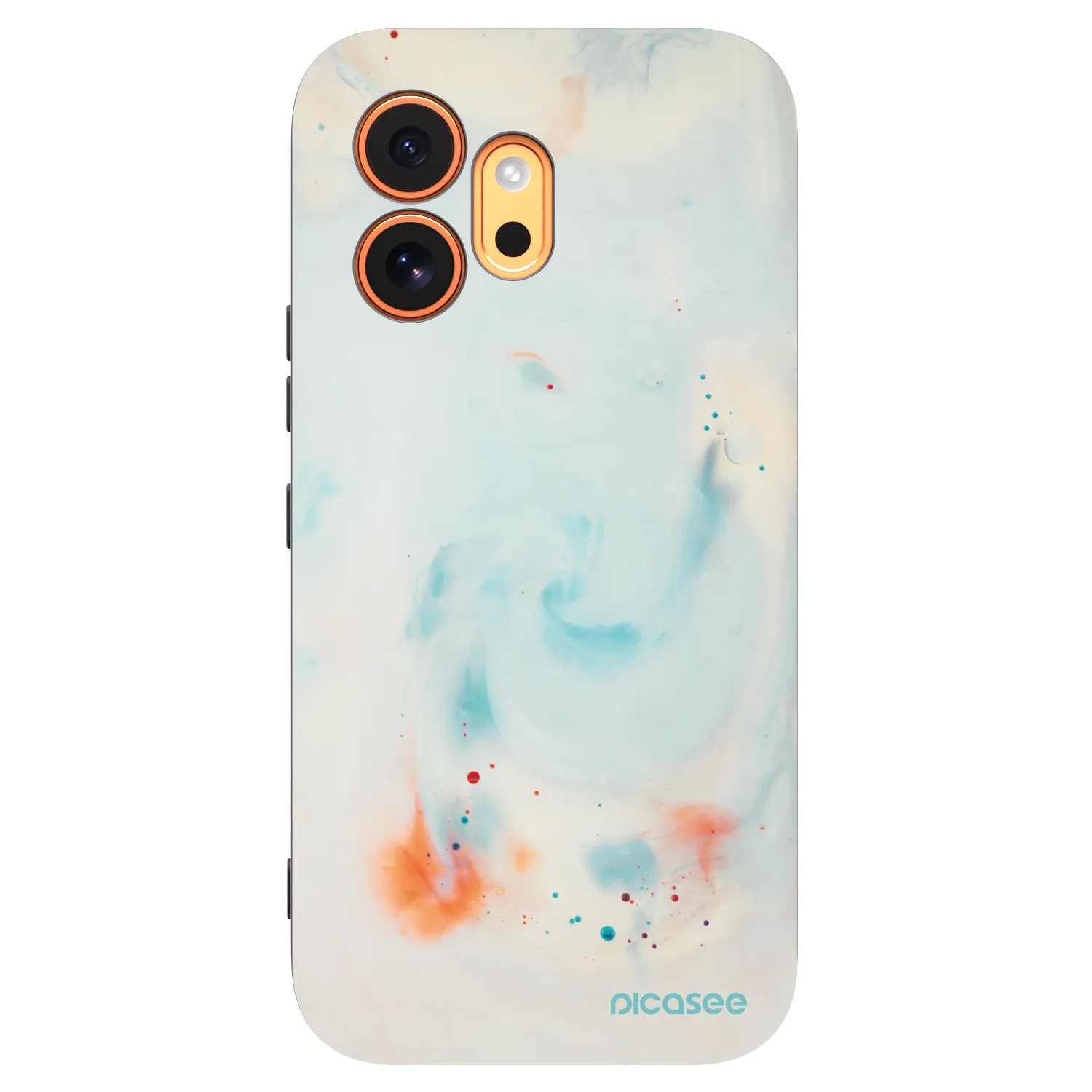 Picasee crna silikonska maskica za Honor 600 - Splash