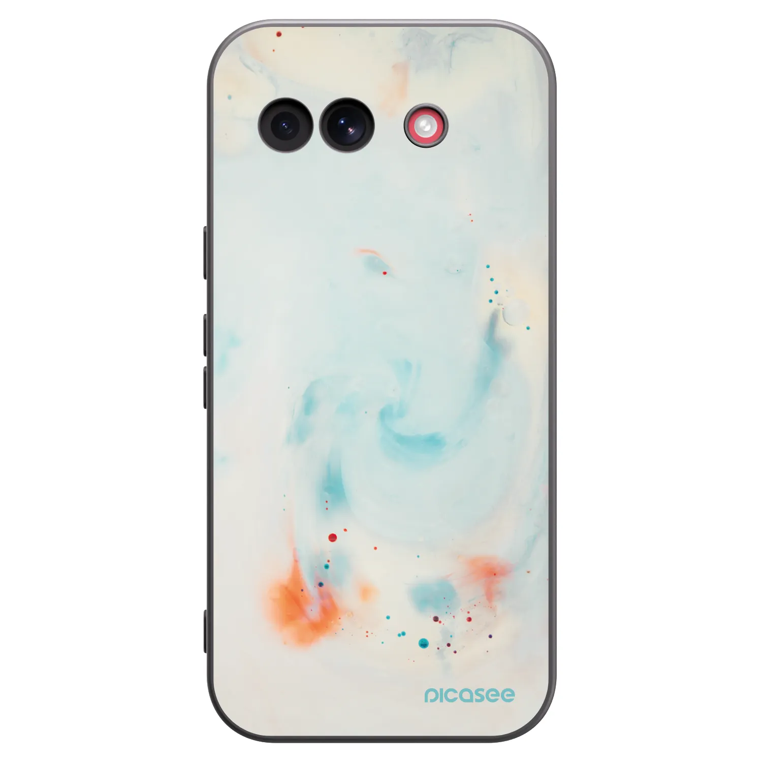 Picasee crna silikonska maskica za Google Pixel 10a - Splash