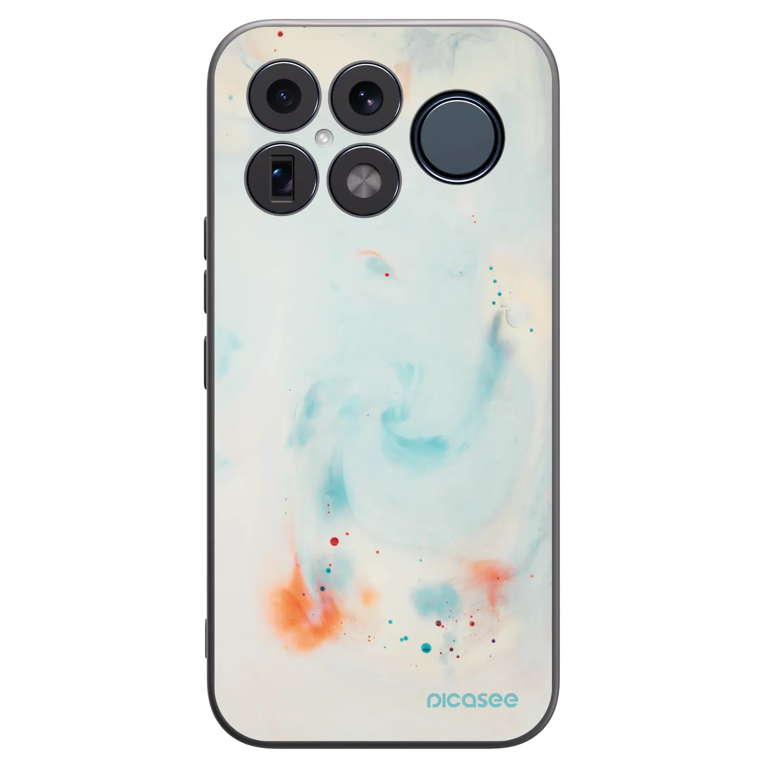Picasee crna silikonska maskica za Xiaomi Poco F8 Ultra - Splash