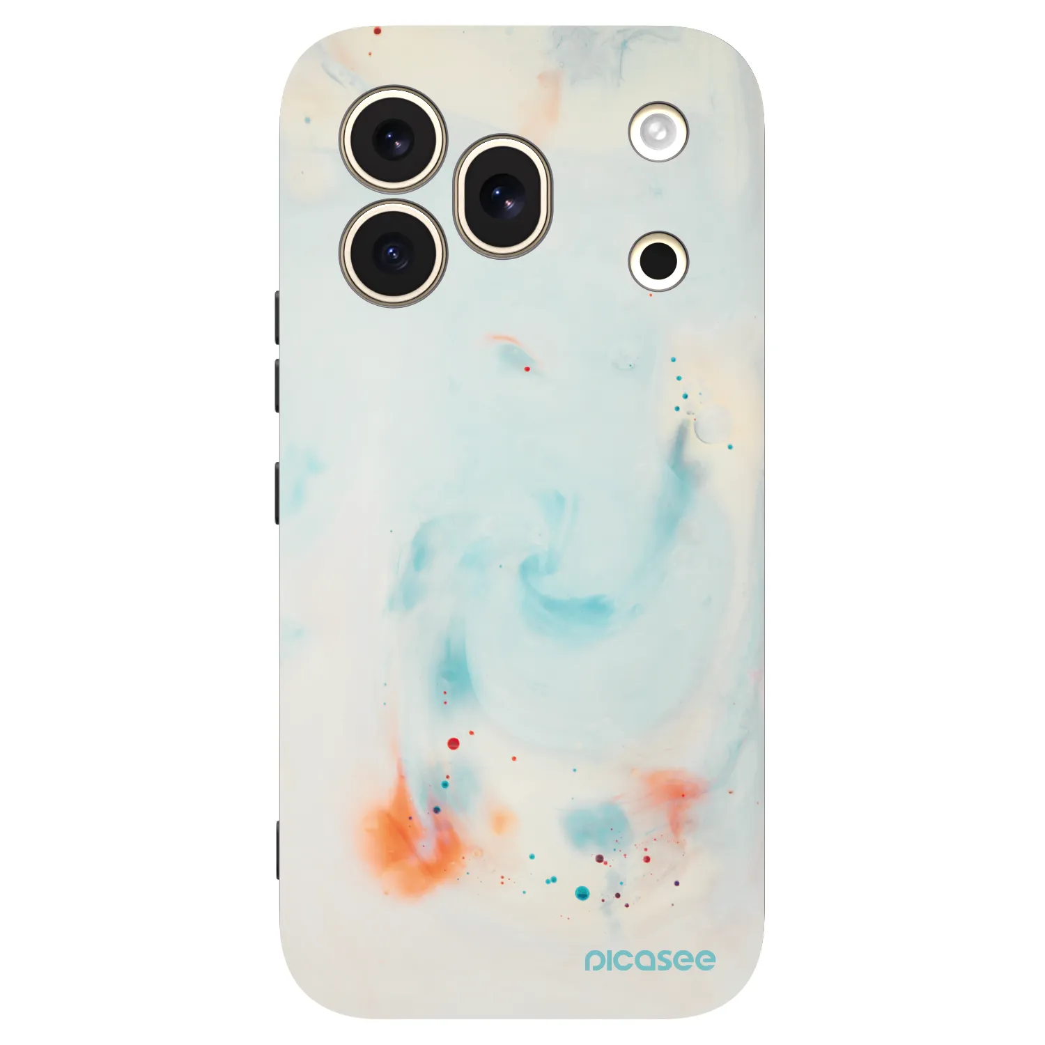 Picasee crna silikonska maskica za Honor 600 Pro - Splash