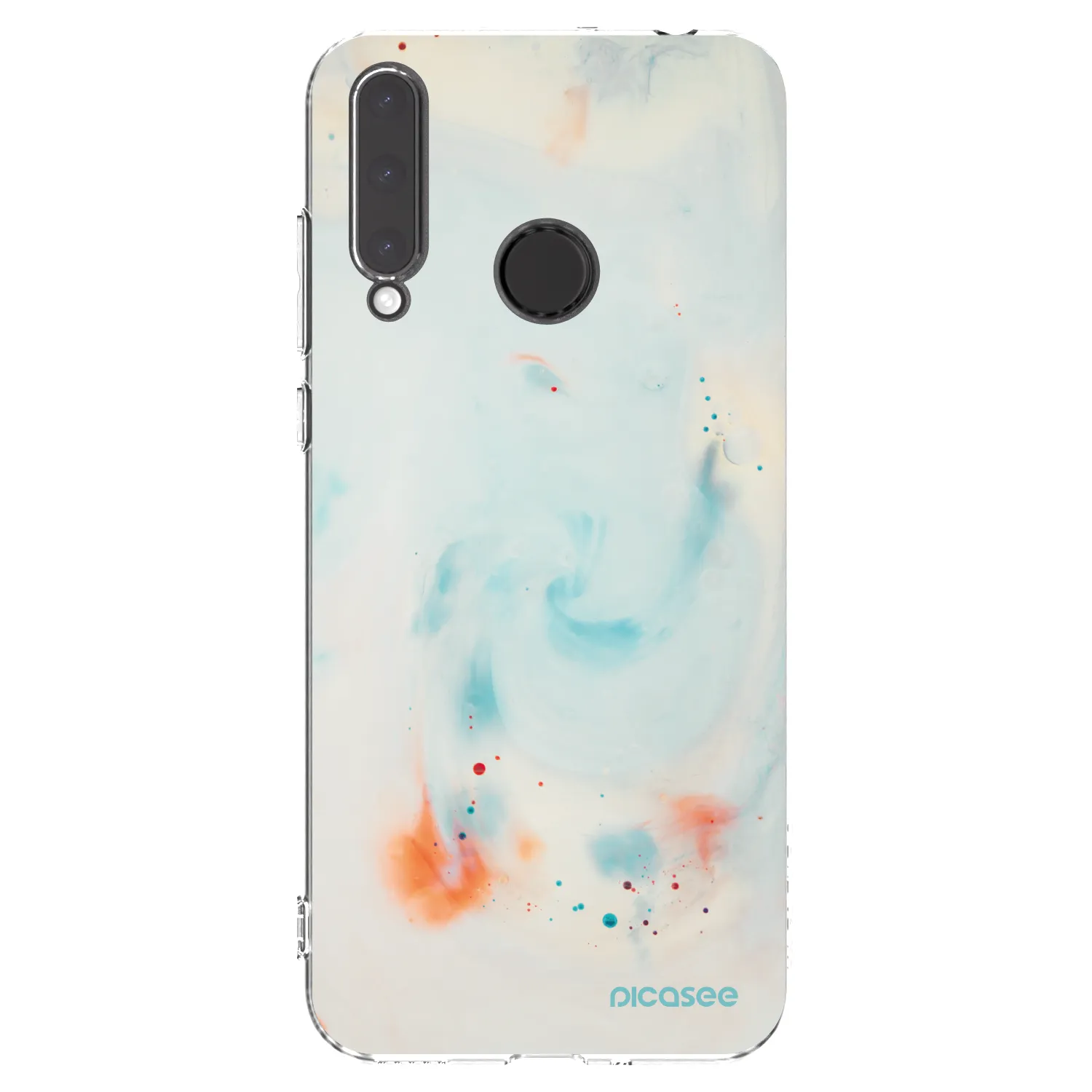 Picasee silikonska prozirna maskica za Honor 20 Lite - Splash