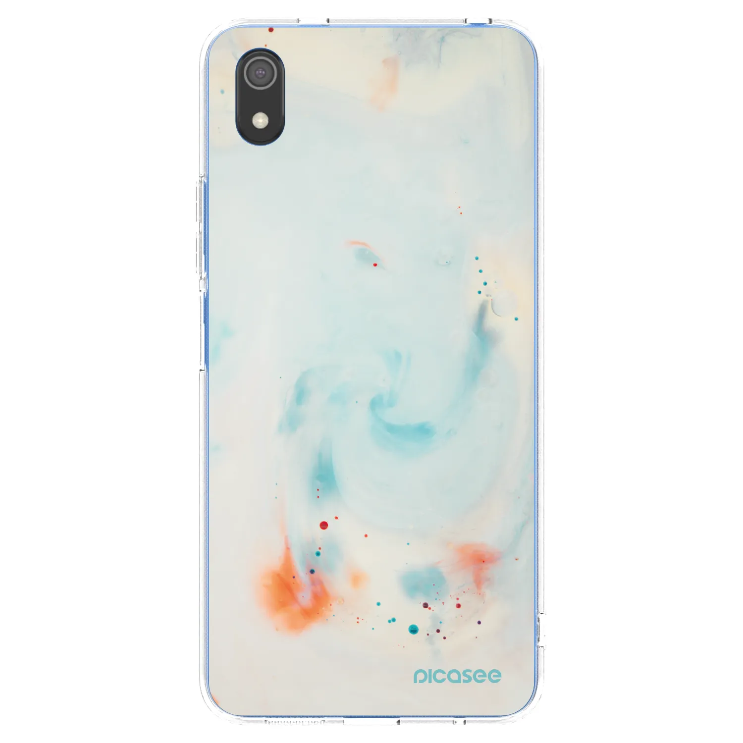 Picasee silikonska prozirna maskica za Xiaomi Redmi 7A - Splash