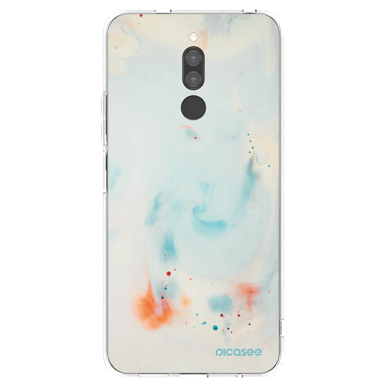 Picasee silikonska prozirna maskica za Xiaomi Redmi 8 - Splash