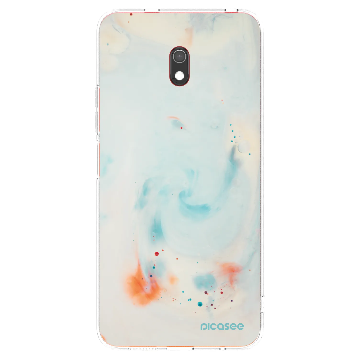 Picasee silikonska prozirna maskica za Xiaomi Redmi 8A - Splash