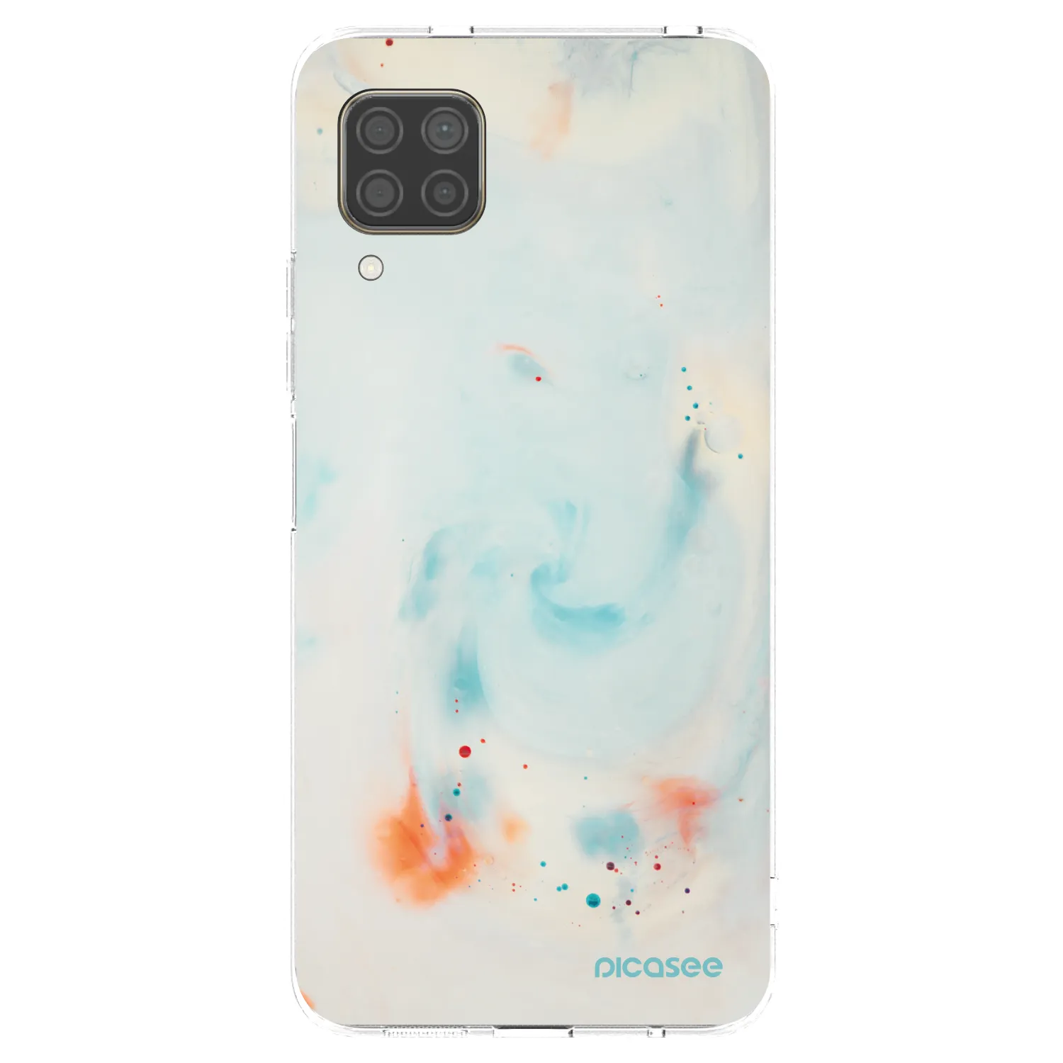 Picasee silikonska prozirna maskica za Huawei P40 Lite - Splash