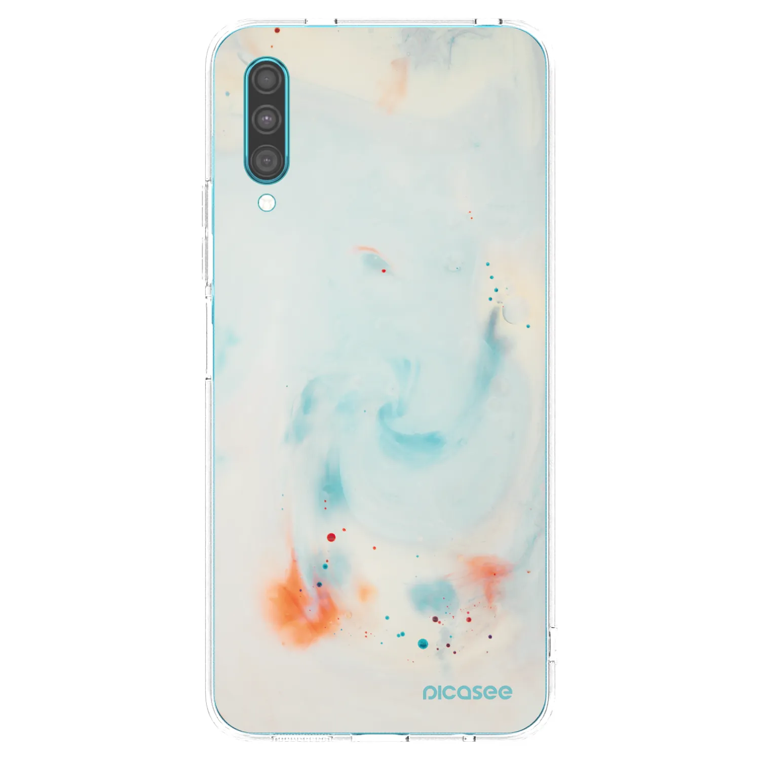 Picasee silikonska prozirna maskica za Samsung Galaxy A30s A307F - Splash