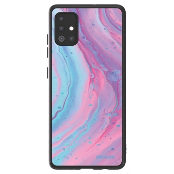 Picasee ULTIMATE CASE za Samsung Galaxy A51 A515F - Pink liquid