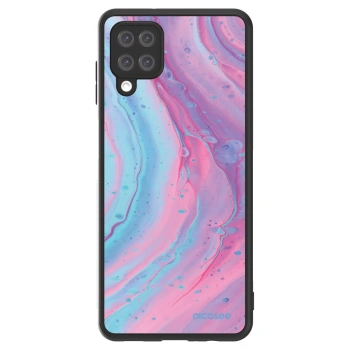 Picasee ULTIMATE CASE za Samsung Galaxy A12 A125F - Pink liquid