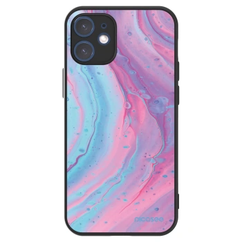 Picasee ULTIMATE CASE za Apple iPhone 12 mini - Pink liquid
