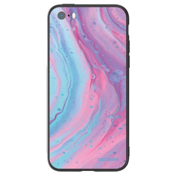 Maskica za Apple iPhone 5/5S/SE - Pink liquid