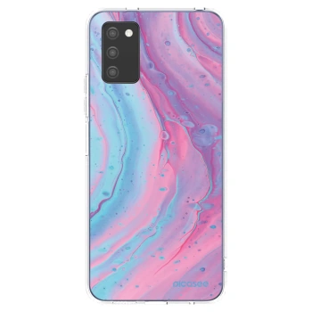Maskica za Samsung Galaxy A03s A037G - Pink liquid