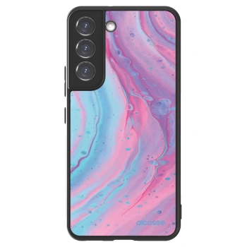 Picasee ULTIMATE CASE za Samsung Galaxy S22 5G - Pink liquid