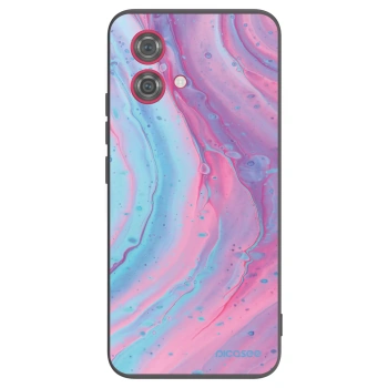 Maskica za Motorola Moto G84 5G - Pink liquid